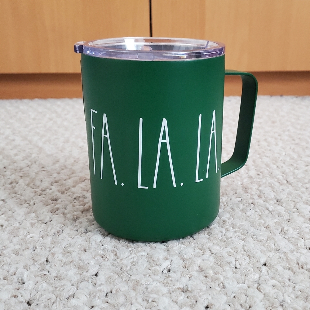 Rae Dunn‎ Fa La La Christmas Insulated Tumbler NEW
